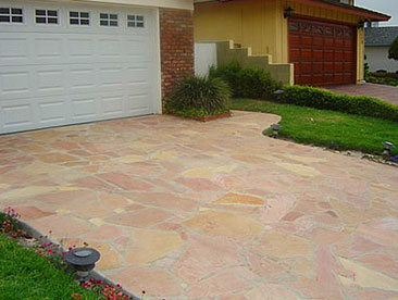 Flagstone Patios & Driveways